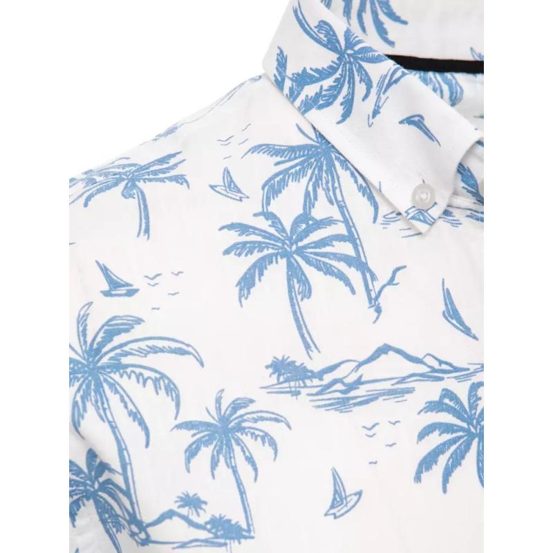 Férfi rövid ujjú ing I028 fehér