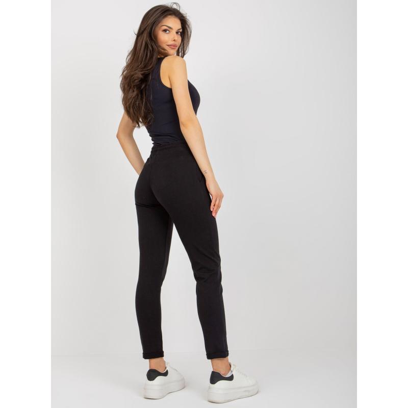 Dámské tepláky po kotníky LIBUSA černé 