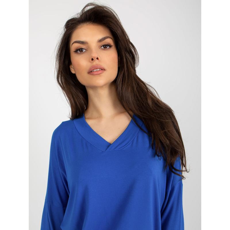 Női 3/4 ujjú blúz NORA sötétkék
