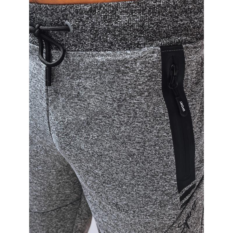 Pánské teplákové šortky KEVA šedé