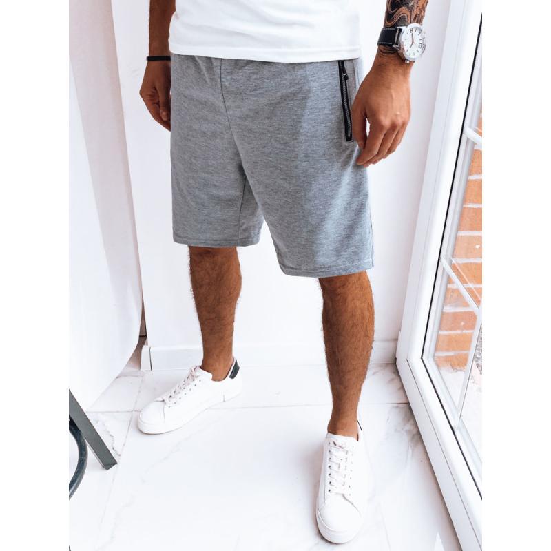 Pánske teplákové šortky WITAS svetlo šedé