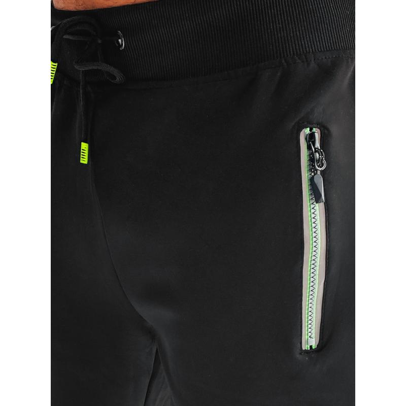 Pánské teplákové šortky WITAS černé