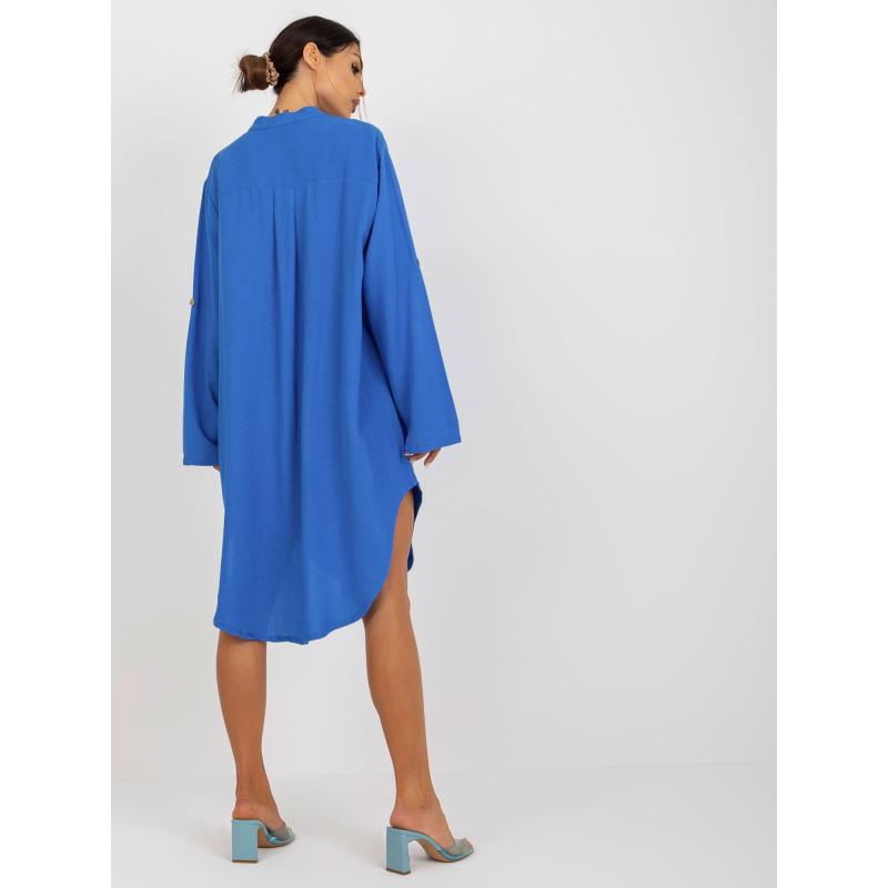 Női ruha zsebekkel OCH BELLA kék