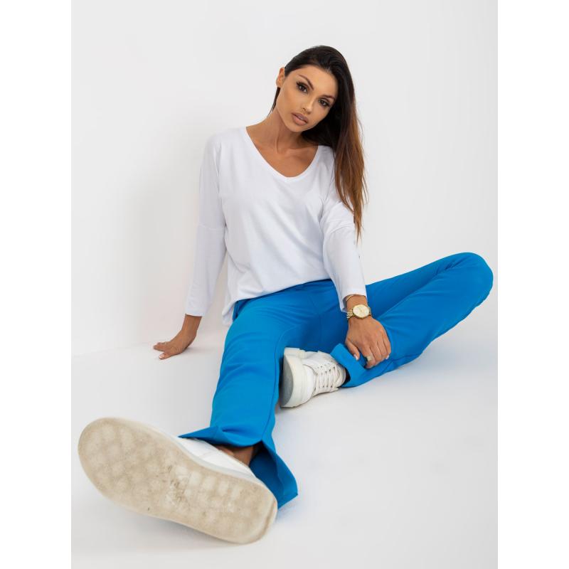 Dámská halenka oversize z viskózy HIA bílá