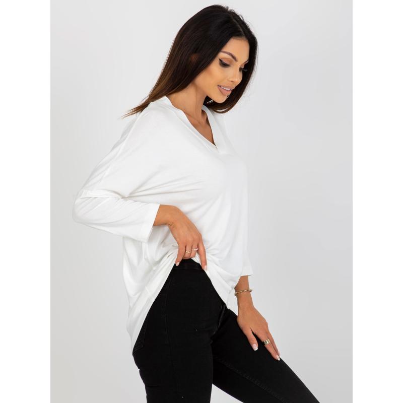 Női oversize viszkózblúz HIA ekrü