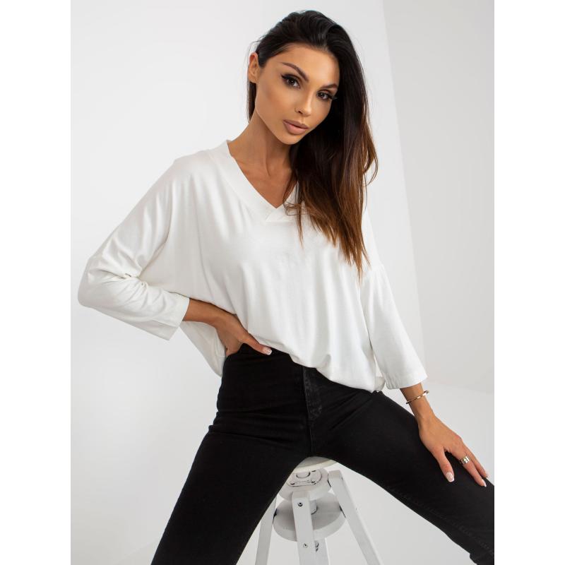 Női oversize viszkózblúz HIA ekrü