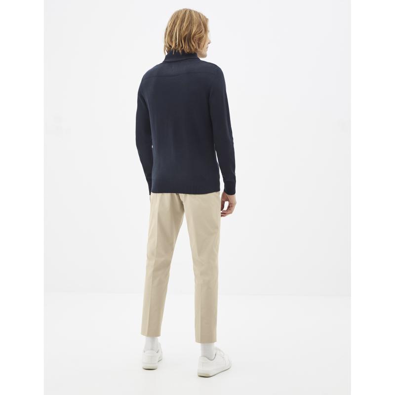 Sveter Sepiz so šálovým golierom