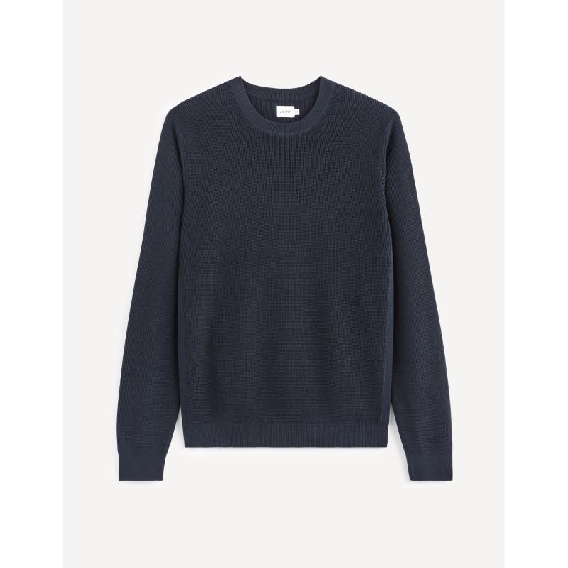 Tepic sveter s okrúhlym výstrihom