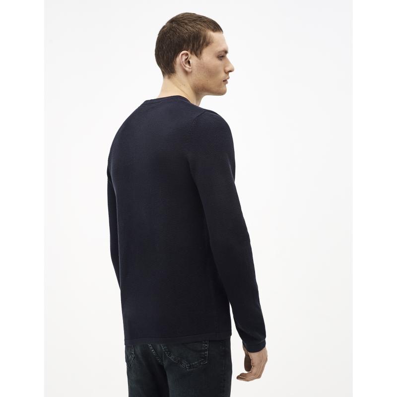 Bavlnený sveter Techillpic s gombíkmi pri krku