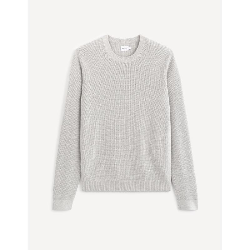 Pletený svetr Tepic s drobným vzorem