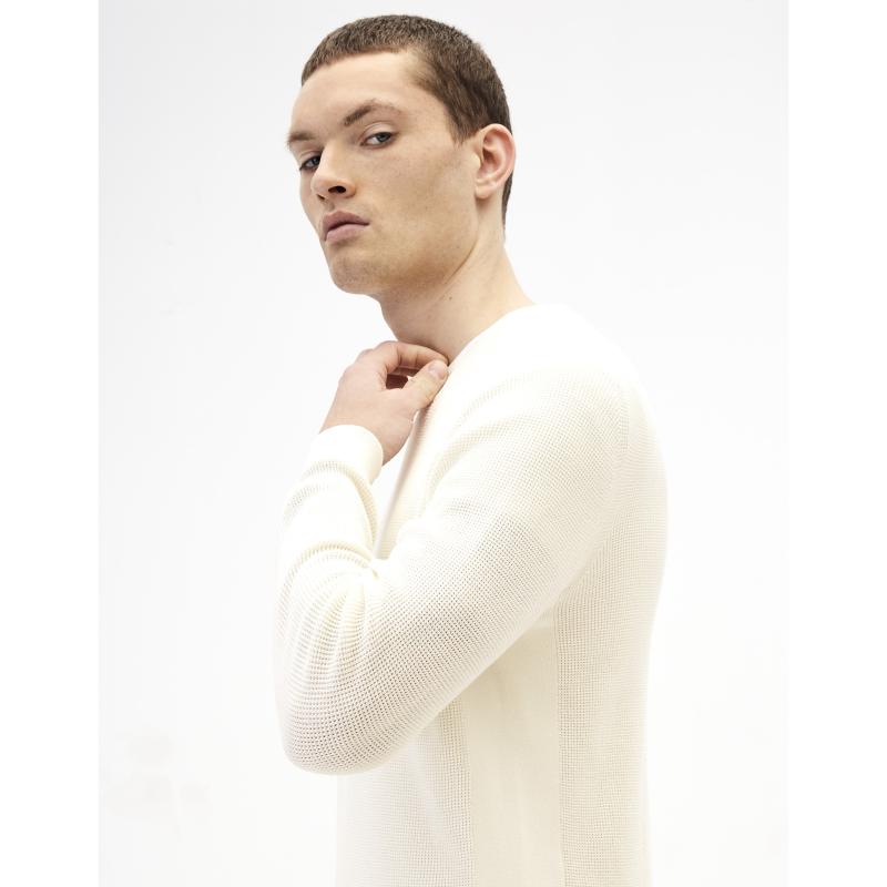 Pletený svetr Tepic s drobným vzorem