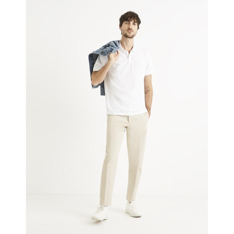 Bavlnená piková polokošeľa Teone