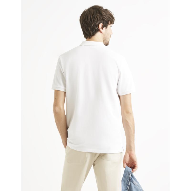 Bavlnená piková polokošeľa Teone