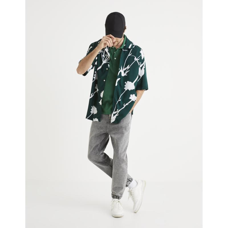 Bavlnená polokošeľa Tepolin