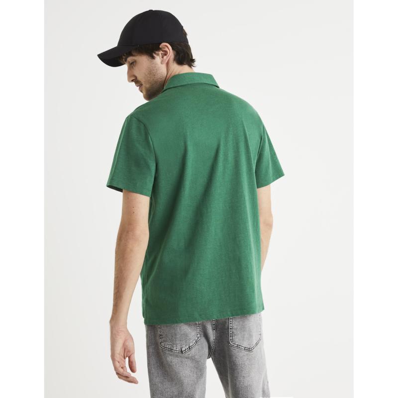 Bavlnená polokošeľa Tepolin