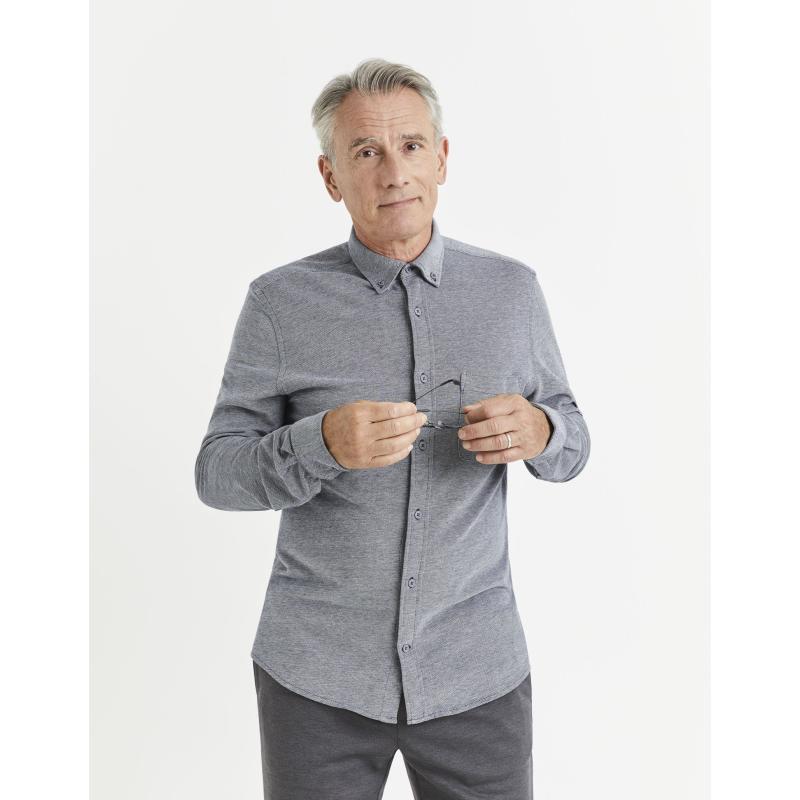 Pletená piké košeľa Vachimail