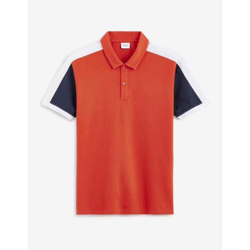 Polokošeľa Veblock s farebným rukávom