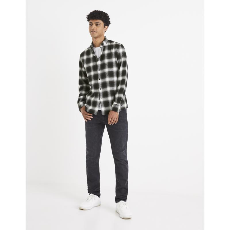 Kostkovaná flanelová košile