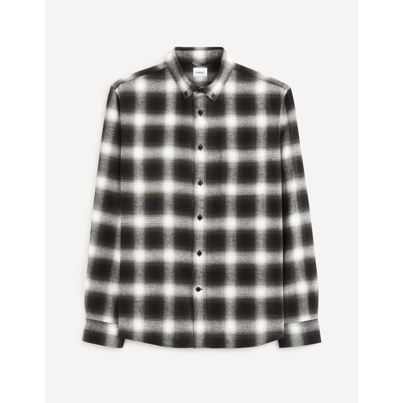 Kostkovaná flanelová košile