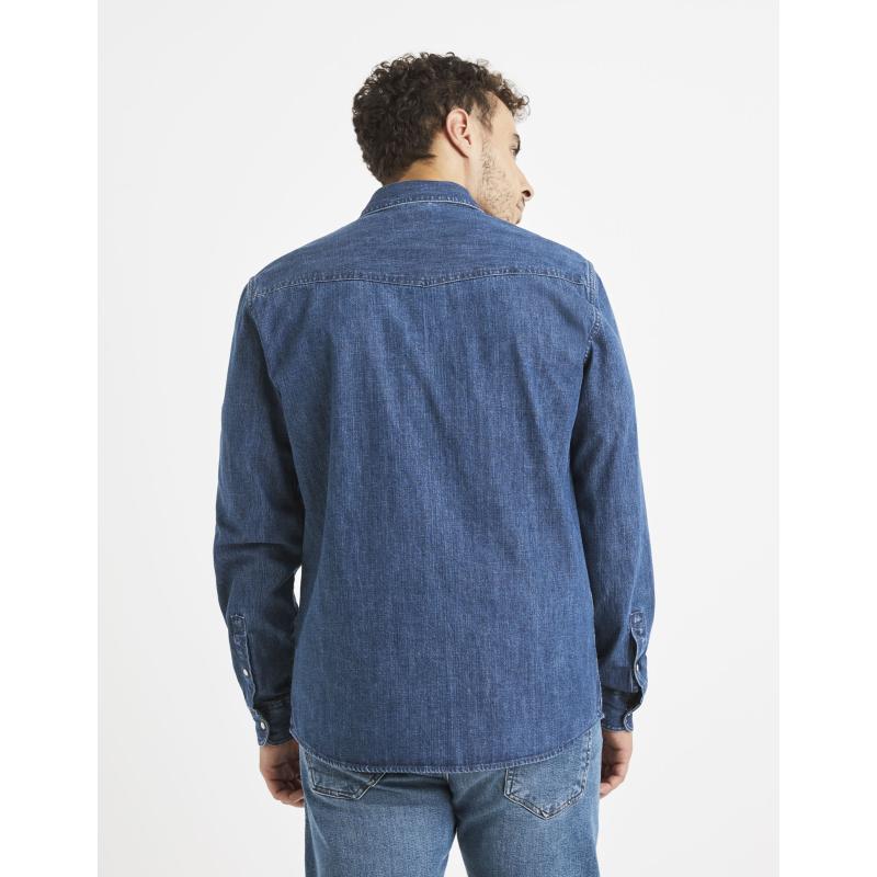 Džínsová košeľa Varevient western