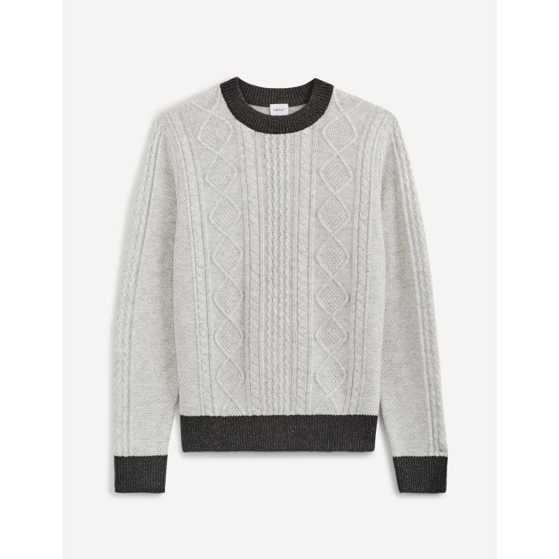Pletený svetr Verybest se vzorem