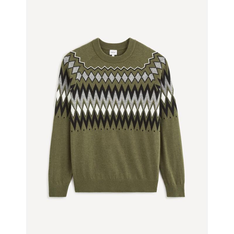 Svetr Veryfair se vzorem