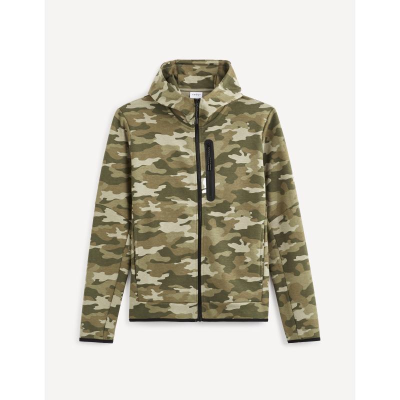 Maskáčová mikina Veyoke