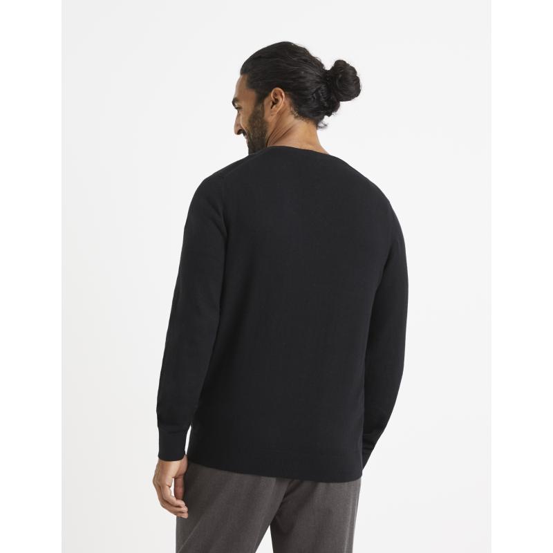 Hladký pletený sveter Veviflex