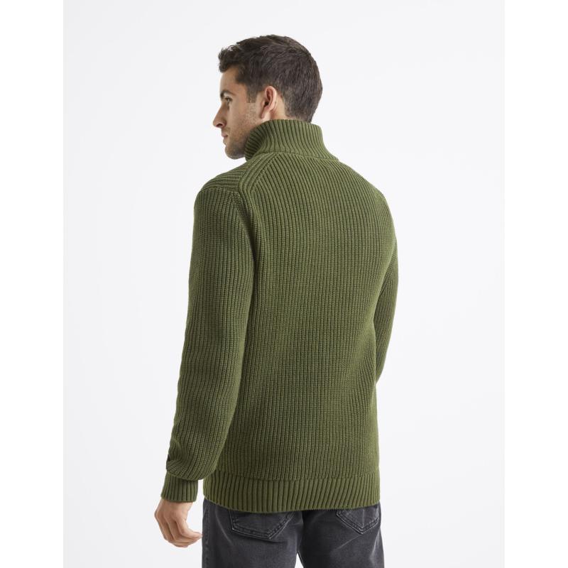 Sveter Veviking s golierom na zips