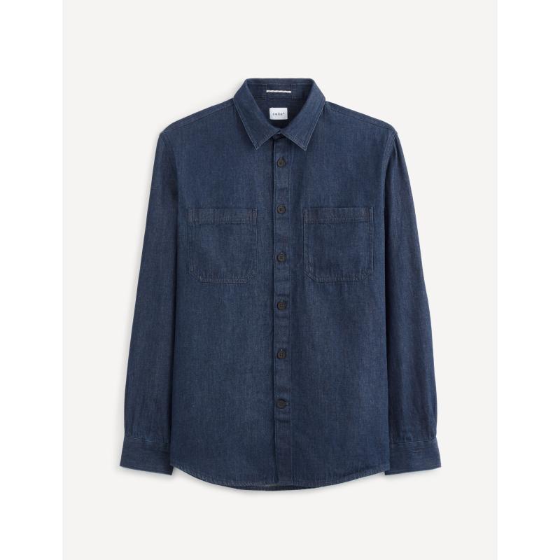 Džínsové vrchné oblečenie Košeľa Sawork