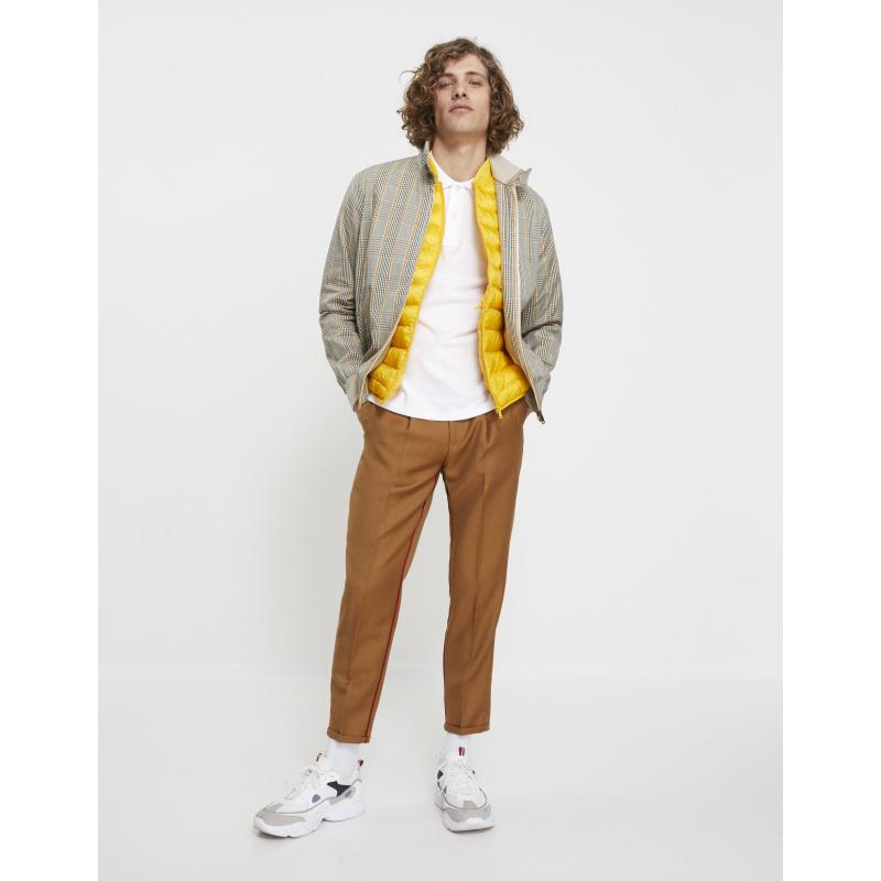 Vlněné kalhoty Nozip