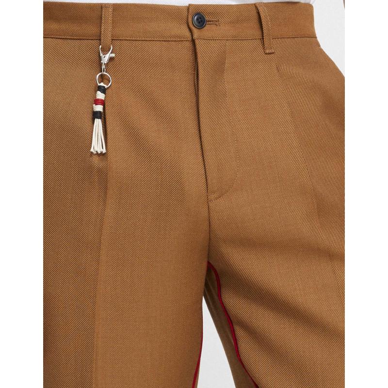 Vlněné kalhoty Nozip