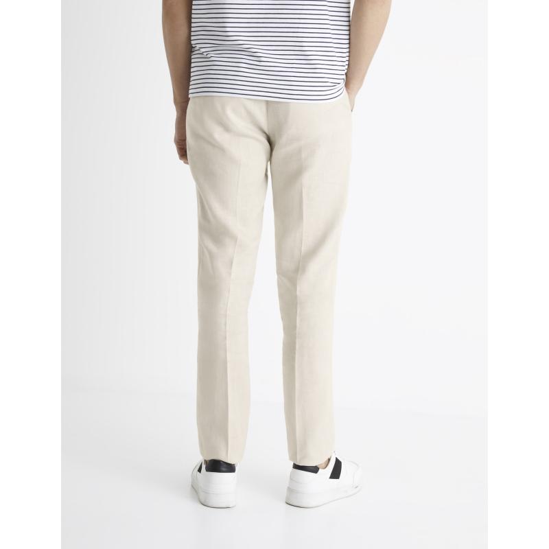 Lněné oblekové kalhoty Bohot2