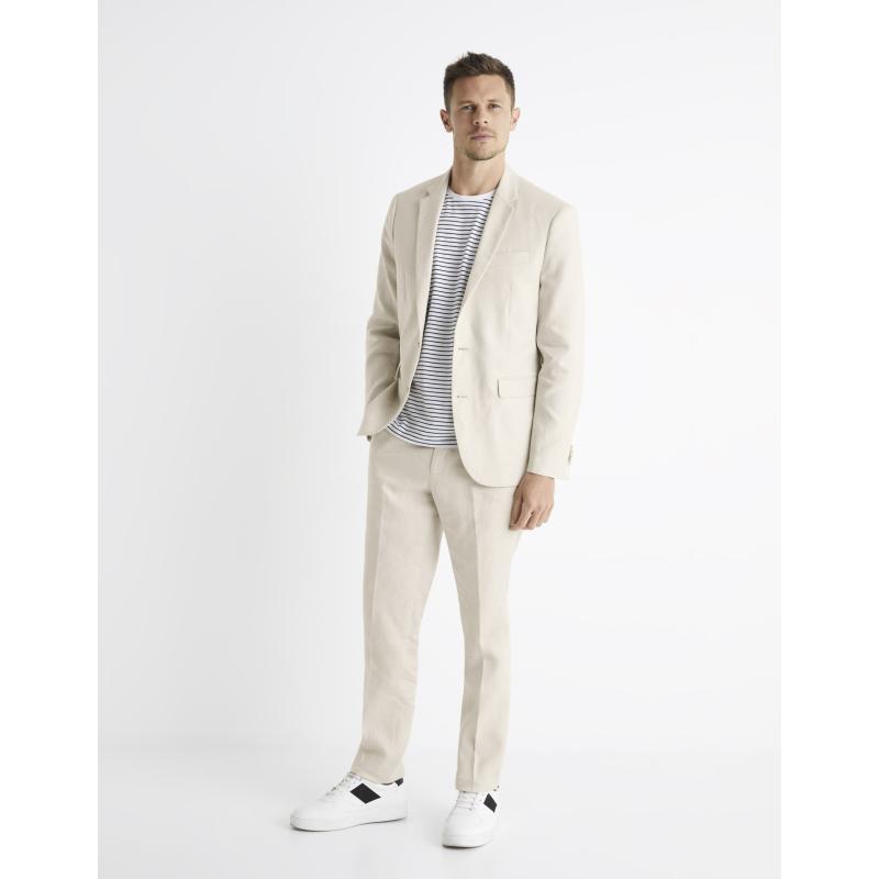 Lněné oblekové kalhoty Bohot2