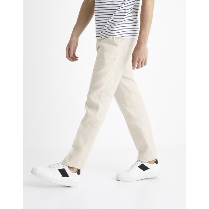 Lněné oblekové kalhoty Bohot2