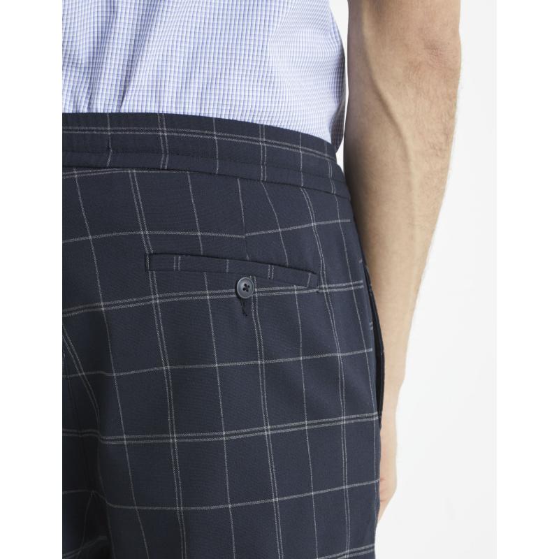 Kostkované 24h kalhoty