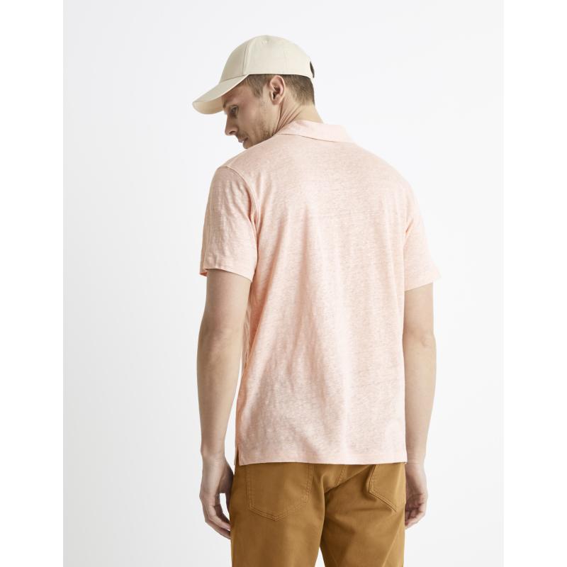 Lněné polo tričko Bepolin