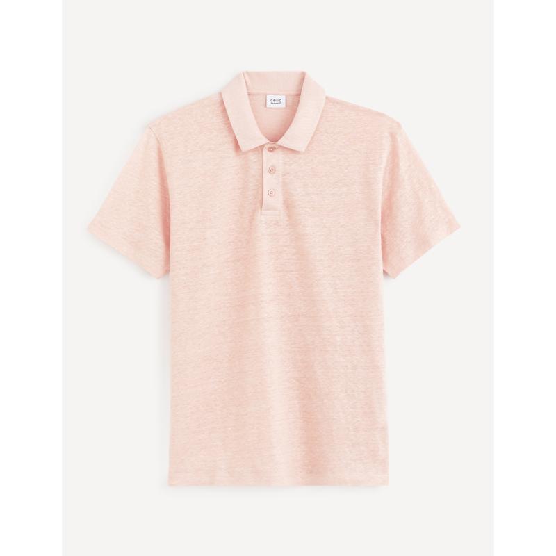 Lněné polo tričko Bepolin