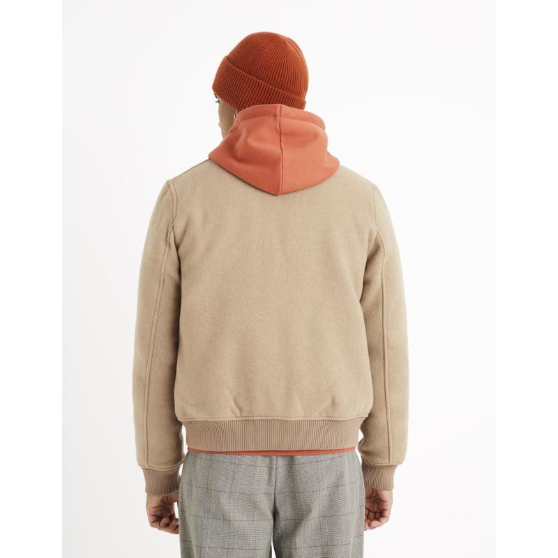 Vlněný bomber Cubeauty