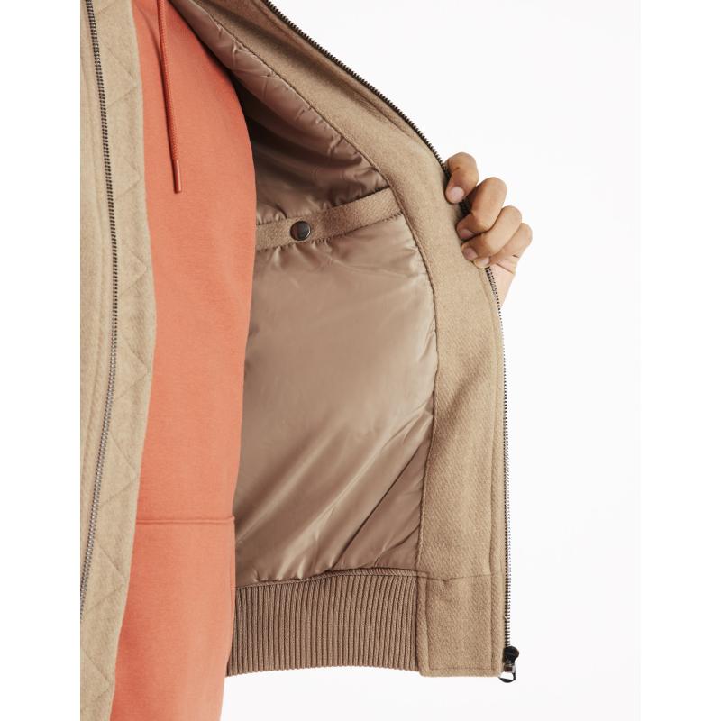 Vlněný bomber Cubeauty