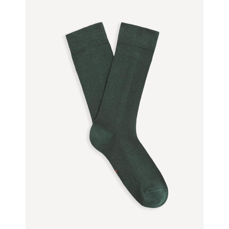 Milof vysoké ponožky Supima® bavlna Zelená