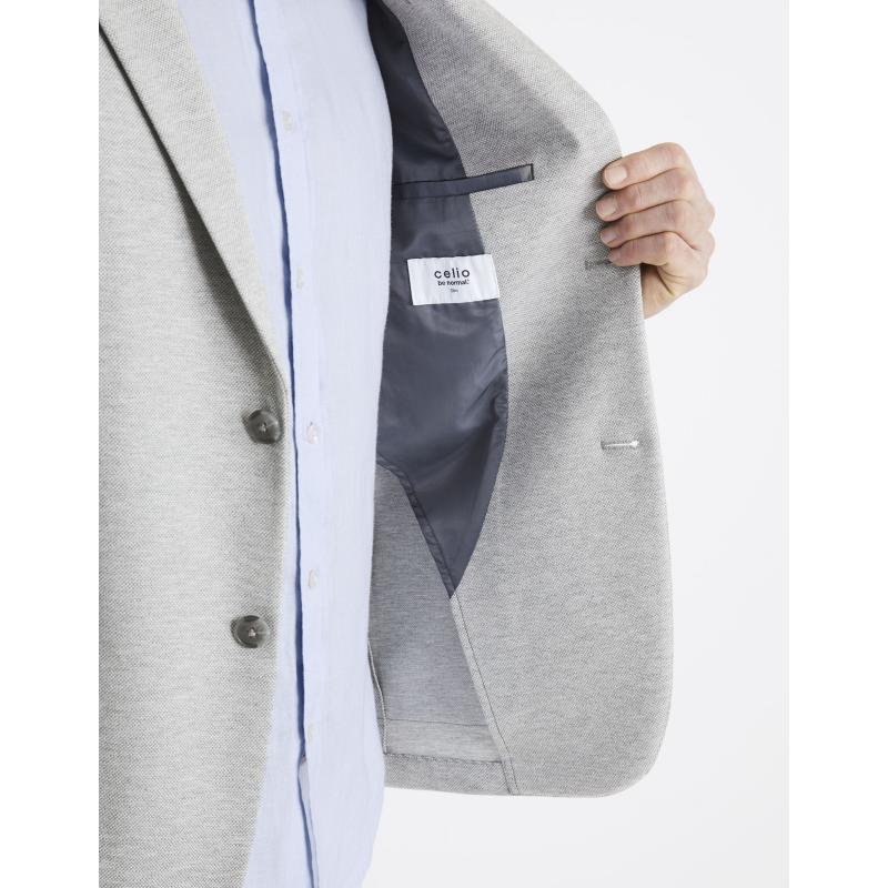 Úpletový blazer Dujess1