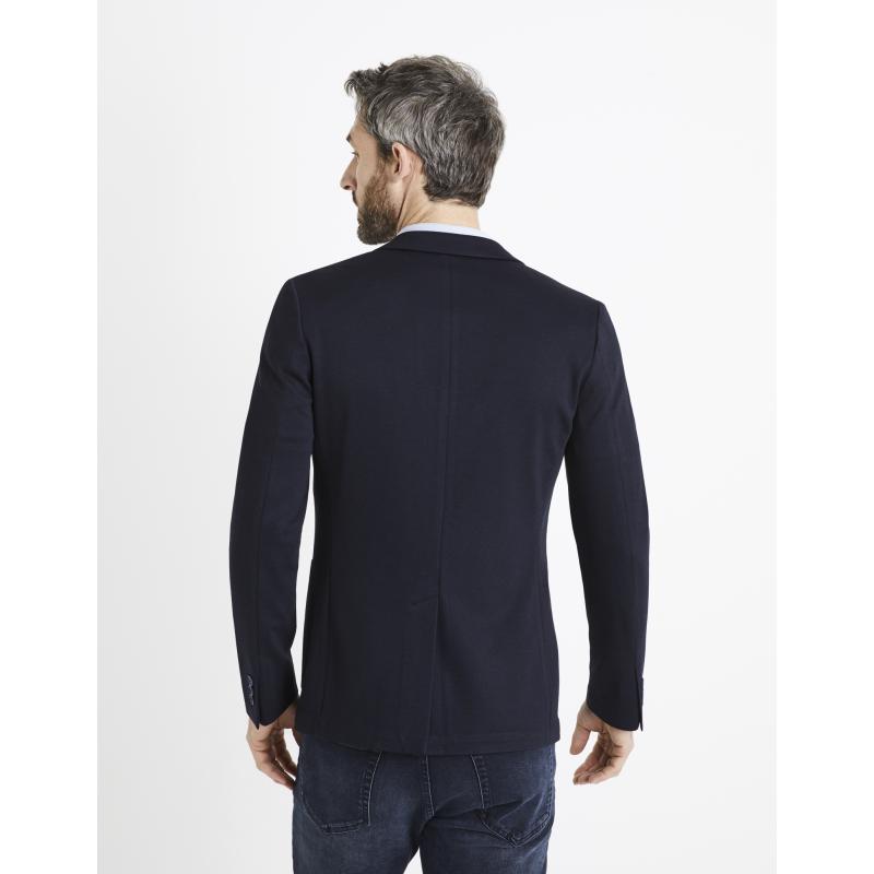 Celio Úpletový blazer Dujess1 Tmavě modrá 