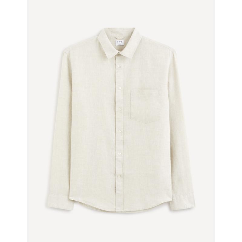 Lněná košile Daflix