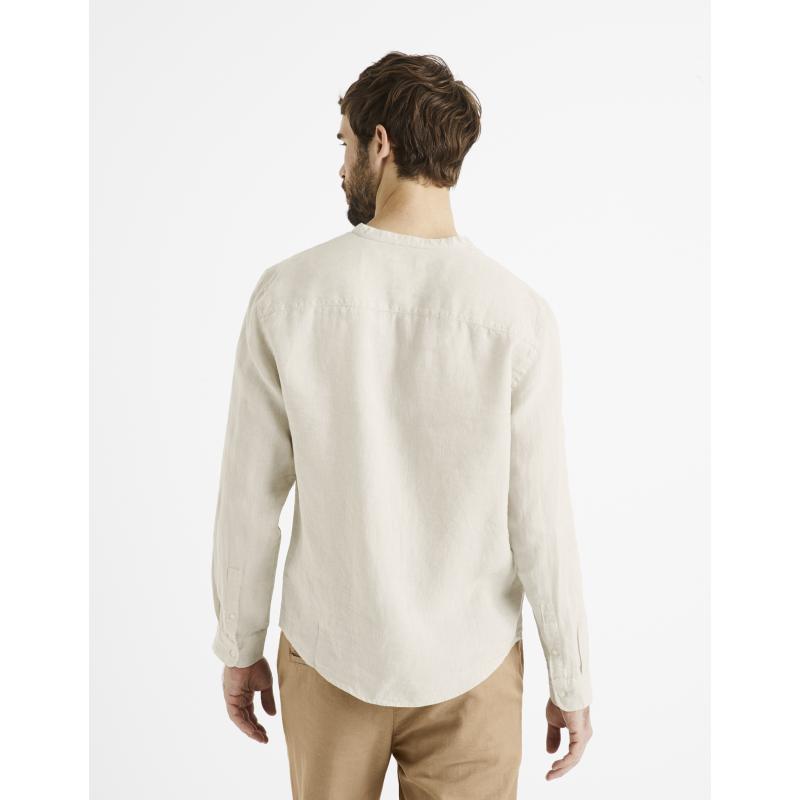 Lněná košile Damaolin