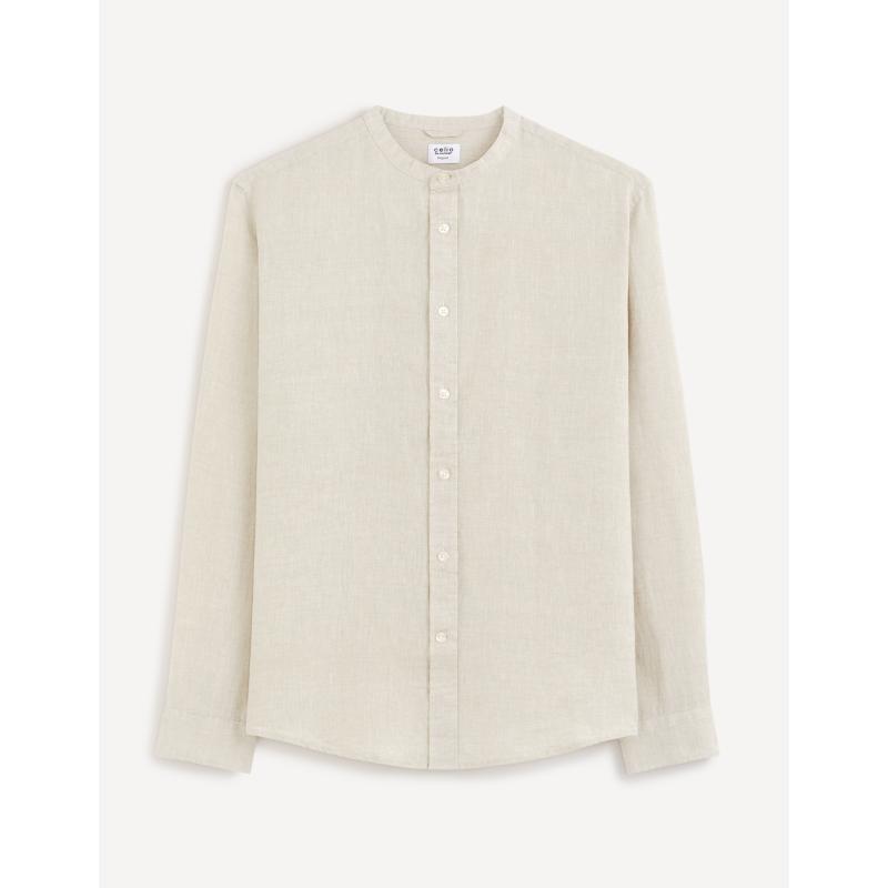 Lněná košile Damaolin