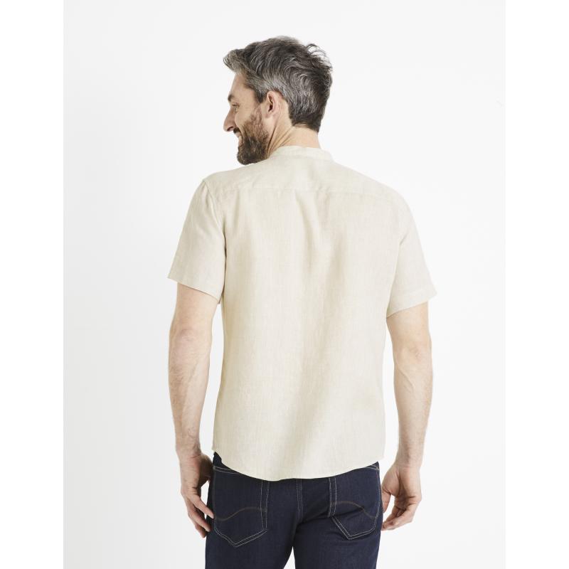 Lněná košile Damopoc