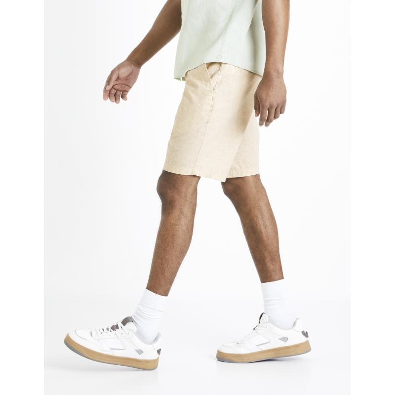 Lněné kraťasy Dolincobm