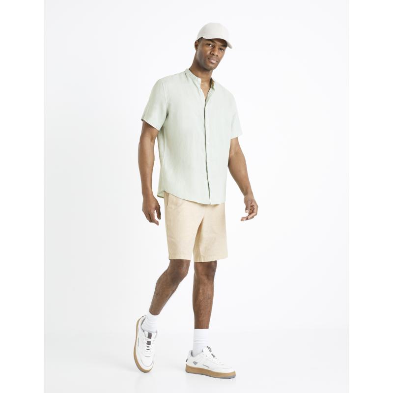 Lněné kraťasy Dolincobm