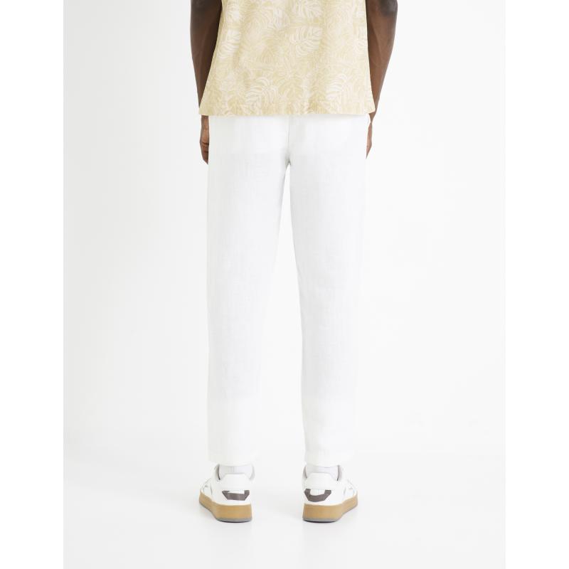 Lněné kalhoty Dolinus